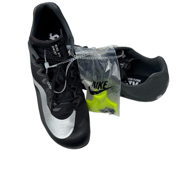 Nike Other - Nike Zoom Rival Sprint DC8753-001 Men’s 9 Black/Silver NWOT—Spikes/Tool Included